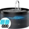 Topsats Cat Water Fountain:108oz/3.2L Cat Fountain Super Silent Pet Water Fountain – Water Fountains for Cats Indoor – Faucet Cat Fountain – Quiet Water Pump – Suitable for Cats and Dogs