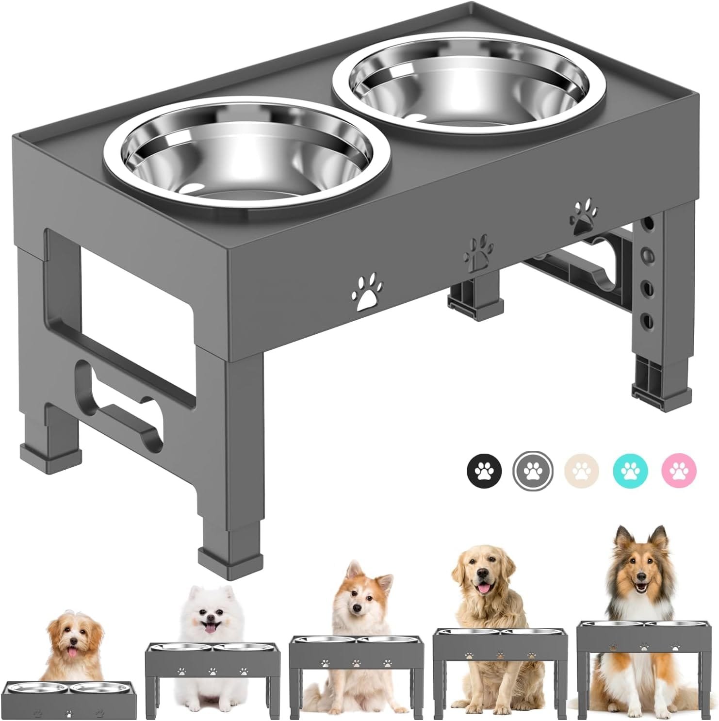 Topsats Elevated Dog Bowls – The Perfect Feeding Solution for Dogs