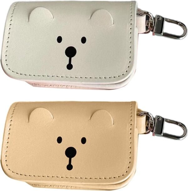 Topsats Cute Bear Dog Poop Bag Dispenser Waste Bags Holder Dispensers Poop Bags Dogs Trash Pet Clean Outdoor Accessories Garbage Bag Storage Bags With Rope Storage Bag Organizers Storage Bags For Bags