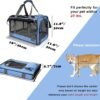 Topsats Pet Carrier for Large and Medium Cats, Soft-Sided Pet Carrier for Big Medium Cats and Puppy, Dog Carriers Cat Carriers Pet Privacy Protection Travel Carriers