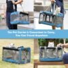 Topsats Pet Carrier for Large and Medium Cats, Soft-Sided Pet Carrier for Big Medium Cats and Puppy, Dog Carriers Cat Carriers Pet Privacy Protection Travel Carriers