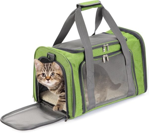 Topsats Pet Carrier, Soft Cat Carrier,Pet Travel Carrier, Dog Soft-Sided Carriers