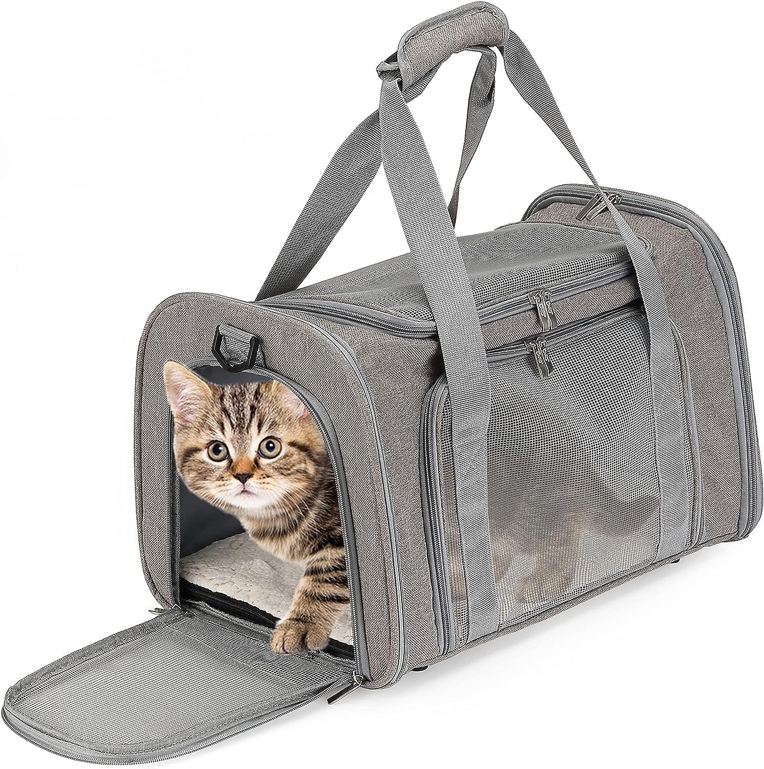 Topsats Pet Carrier, Soft Cat Carrier,Pet Travel Carrier, Dog Soft-Sided Carriers